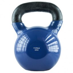 Gantera kettlebell HMS KNV 32 KG, Albastru