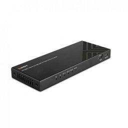 Multiplicator Lindy 4 Porturi HDMI 8K60Hz cu Audio & Downscaling Negru