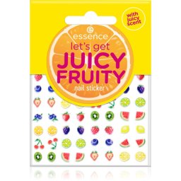 essence let's get JUICY FRUITY folii autocolante pentru unghii 56 buc
