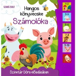 Cărticică cu sunete - Numărătoare - în limba maghiară