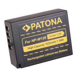 Acumulator Patona NP-W126 1020mAh replace FujiFilm Finepix-1111