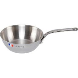 Tigai si seturi De Buyer Affinity Sauté Pan Stainless Steel curved 20 cm