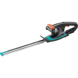 Gardena Cordless Hedge Trimmer EasyCut 40/18V P4A solo, 18V (dark grey/turquoise, without battery and charger, POWER FOR ALL ALLIANCE)
