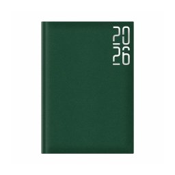 Agenda A5 datata zilnic, Arti Best, hartie offset alb, coperta verde