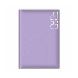 Agenda A5 datata zilnic, Arti Best, hartie offset alb, coperta lila