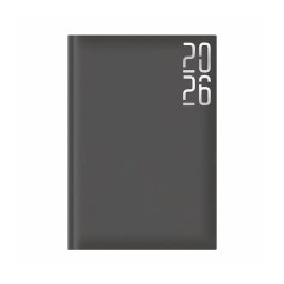Agenda A5 datata zilnic, Arti Best, hartie offset alb, coperta gri