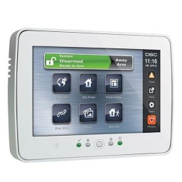 Tastatura touch screen color 7', 248 zone, alb, EN/RO, SERIA PRO - DSC HS2TCHPROEE1
