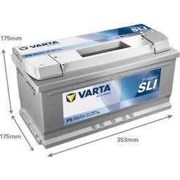 Baterie auto Varta SLI 88Ah 740A F5 588403074