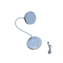 Lampa de birou LED reincarcabila cu 32 LED-uri,brat flexibil, 3 trepte de lumina, 3000-6000K, cablu USB