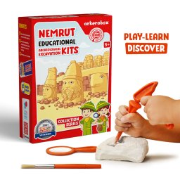Arkerobox - set arheologic educational si puzzle 3d, nemrut
