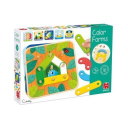 Joc culori si forme din lemn goula- jgc53474