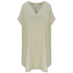 Pri Smooth, loose and comfortable basic mini tunic dress