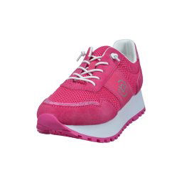 bugatti Sneaker low roz / argintiu