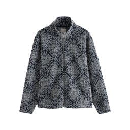 Next Jachetă fleece albastru marin / gri