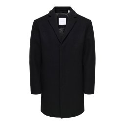 Only & Sons Palton de primăvară-toamnă 'ARON' negru