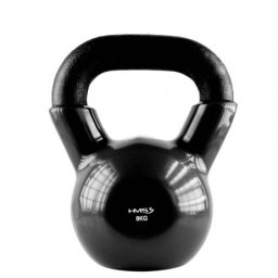 Gantera kettlebell HMS KNV 8 KG, Negru