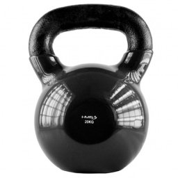 Gantera kettlebell HMS KNV 20 KG, Negru