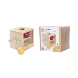 Eichhorn: Jucărie educativă din lemn Montessori 6 buc - Cutie