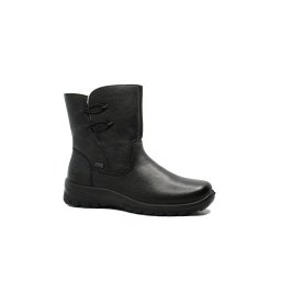 Ghete Rieker comode, negre, din piele naturală granulată RIKZ7172-00-36 EU