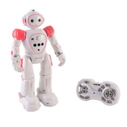 Cady robot inteligent, senzorial, jucărie interactivă roz