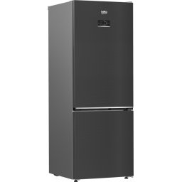 Combina frigorifica Beko B3RCNE564HXBR, HarvestFresh, AeroFLow, 490 L, Clasa E, L 70 cm, H 192 cm, Dark Inox Antracit