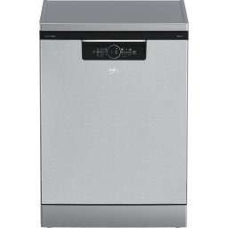 Masina de spalat vase Beko BDFN36560XC, 15 seturi, 11 programe, Clasa A, CornerIntense, SelfDry Active Ventilation, HomeWhiz prin WiFi, HygieneIntense, SteamGloss, Motor ProSmart Inverter, 60 cm, Inox