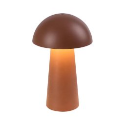 Rabalux 76039 - Lampă LED tactilă dimabilă de exterior MIREO 1,5W/5V IP44 1200 mAh USB maro