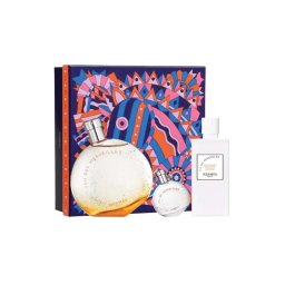 Hermes Eau des Merveilles Set cadou pentru femei EDT 100 ml + EDT 7,5 ml + 80 ml loțiune de corp