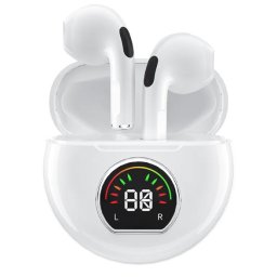 Casti TWS Bluetooth PRO 6S MAX cu dock de incarcare