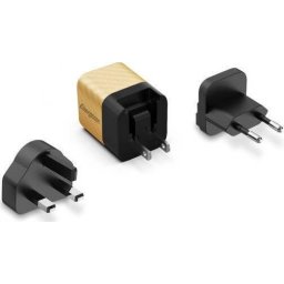 Incarcator de retea GaN USB-C PD incarcare rapida 20W Portocaliu