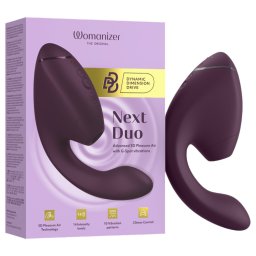 Womanizer Next Duo - Vibrator 2 în 1 punctul G și clitoridian - mov