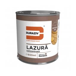 LAZURA CONCENTRATA PE BAZA DE APA DURAZIV CLIMA PROTECT 0.65L / BAX 12 CUTII