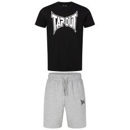 Tapout Trening 'Walker' gri amestecat / negru