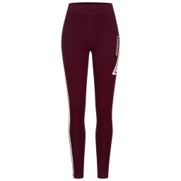LONSDALE Pantaloni sport 'Lowstoft' roșu vin / alb