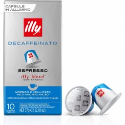 Illy DECAFFEINATO compatibile Nespresso, 10 capsule