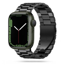 Bratara Inox Apple Watch 44 45 46 49 mm Black