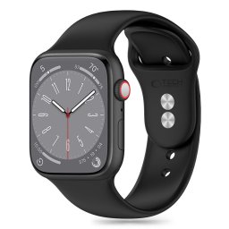 Silicone Strap Apple Watch 6 / 7 / 8 / 9 / 10 / SE / Ultra 1 / 2 (44/45/46/49 mm) – Black