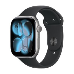 Smartwatch Watch Series 11 (2025) GPS 46mm Space Grey Aluminium Case with Sport Band S/M - Black