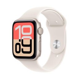 Smartwatch Watch SE 3 GPS 44mm Starlight Aluminium Case with Starlight Sport Band - S/M