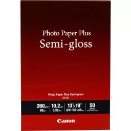 Hartie Foto Canon SG201 Plus Semilucioasa, 260g, A4, 20 de foi