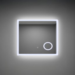 Liz 80 oglindă cu iluminare led 80x60 cm
