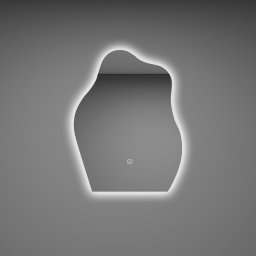 Oglindă Wave 60 cu iluminare led 60x80 cm
