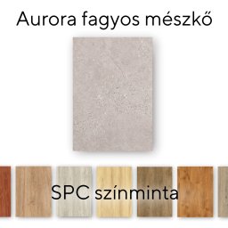 Leziter Aurora Frosted Limestone Vinil SPC Parchet eșantion / eșantion