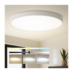 Brilagi - Corp de iluminat LED dimabil POOL SMART LED/180W/230V Ø120 cm Wi‑Fi Tuya alb + telecomandă