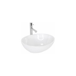 REA-U0133 - Lavoar pentru blat SOFIA 34,5 x 41 cm ceramică/alb lucios