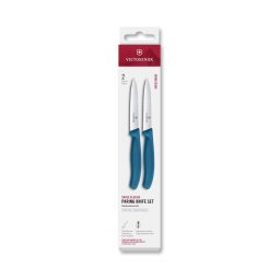 Victorinox - Set de 2 cuțite de bucătărie pentru legume SWISS CLASSIC, 10 cm, albastru