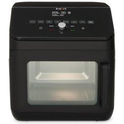 Friteuza/cuptor cu aer cald Instant Pot Vortex Plus Oven 140410101, 1700W, 13 l, 8 programe, Pana la 205°C, EvenCrisp, Negru