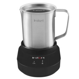 Aparat de spumare lapte Instant Pot Frother Station 140345701EU, 600W, 500 ml, Ecran tactil, Fara BPA/PFOA/PTFE, 3 setari de temperatura, 3 trepte de spumare, Inox / negru