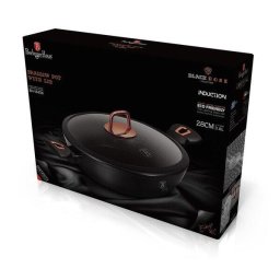 Tigai si seturi BERLINGER HAUS BH/1640N Black Rose Collection roasting dish with lid 28 cm, Black / Rose Gold