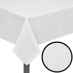 Fete de masa, 250 x 130 cm, alb, 5 buc.